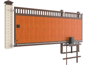 Откатные ворота Дорхан Premium Classic SLG-A, 3300х1200